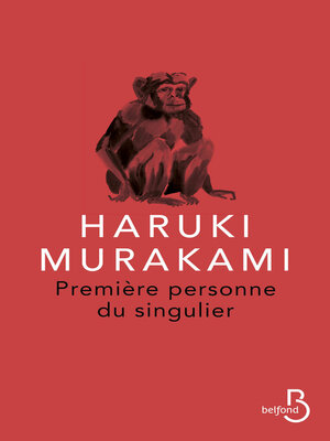 cover image of Première Personne du singulier